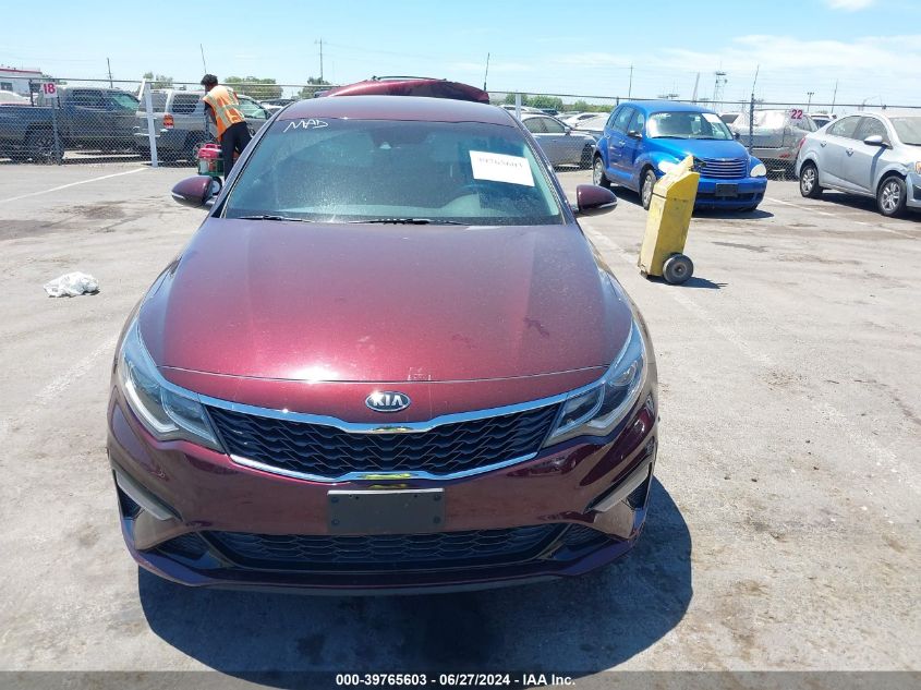 2020 Kia Optima Lx VIN: 5XXGT4L35LG400853 Lot: 39765603