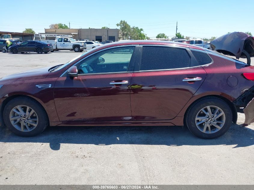 2020 Kia Optima Lx VIN: 5XXGT4L35LG400853 Lot: 39765603