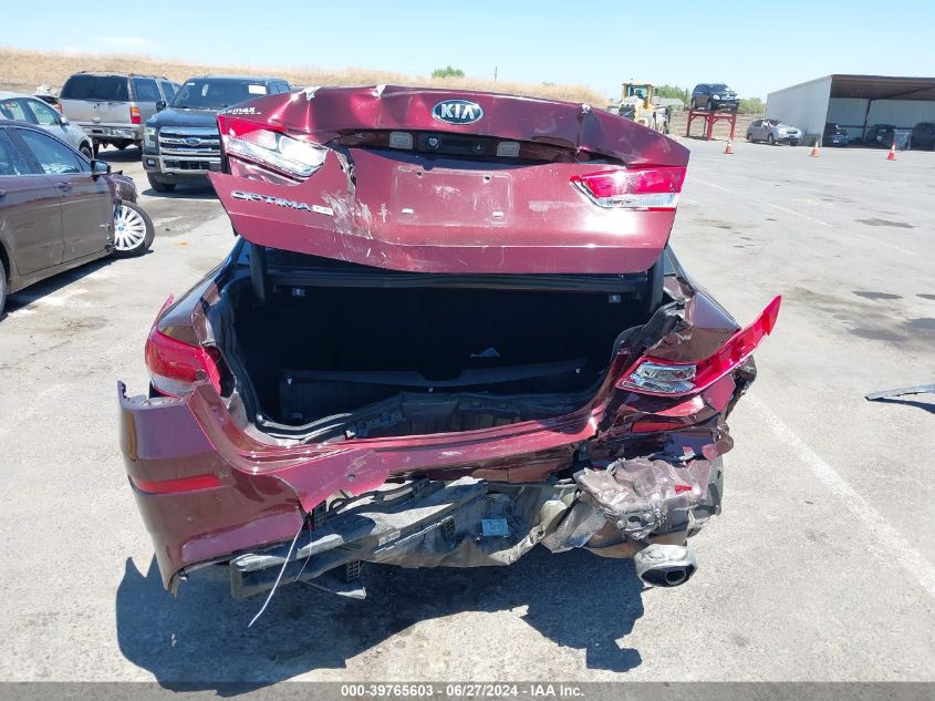 2020 Kia Optima Lx VIN: 5XXGT4L35LG400853 Lot: 39765603