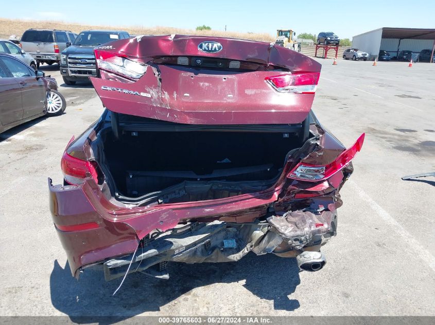 2020 Kia Optima Lx VIN: 5XXGT4L35LG400853 Lot: 39765603