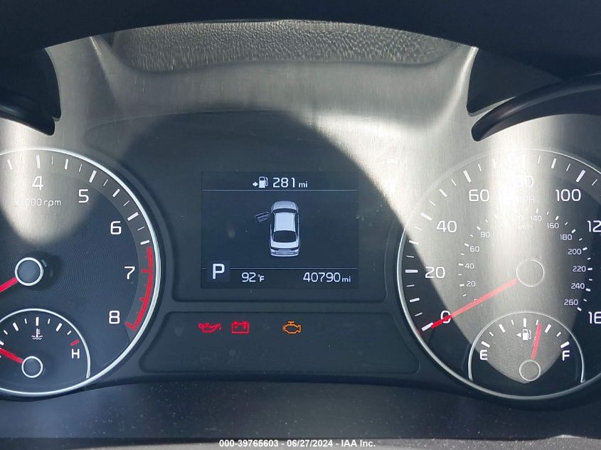 2020 Kia Optima Lx VIN: 5XXGT4L35LG400853 Lot: 39765603