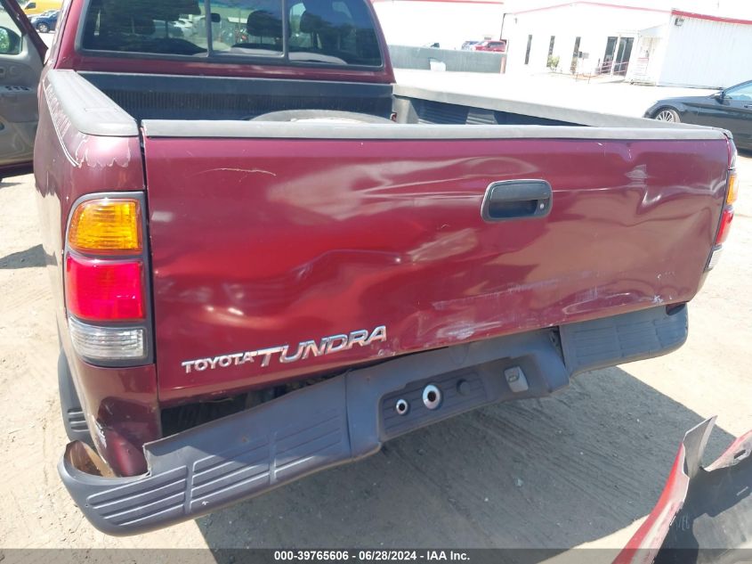 2003 Toyota Tundra Sr5 VIN: 5TBRN34123S401427 Lot: 39765606