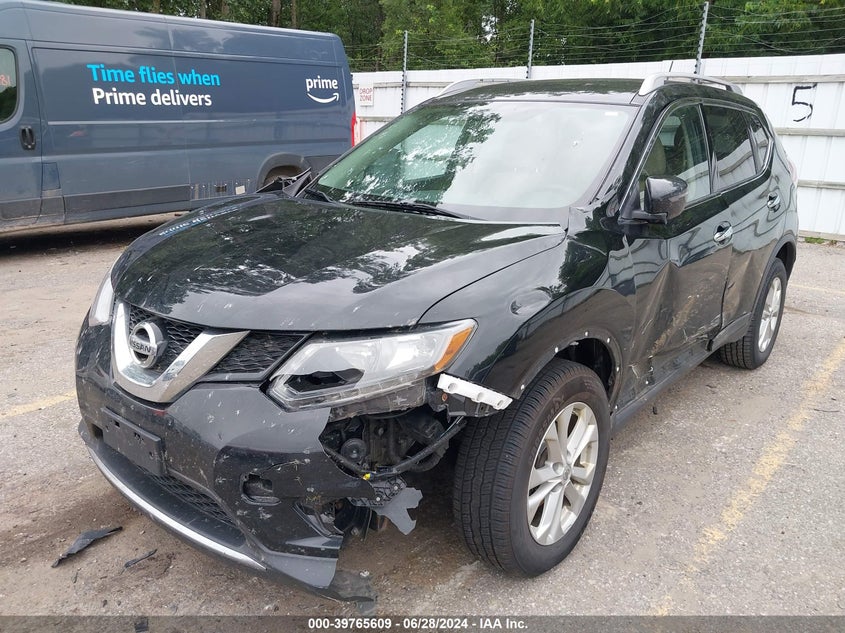 2016 NISSAN ROGUE SV - KNMAT2MT0GP622532