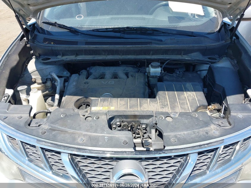 2012 Nissan Murano S/Sl/Le VIN: JN8AZ1MU8CW108305 Lot: 39765615