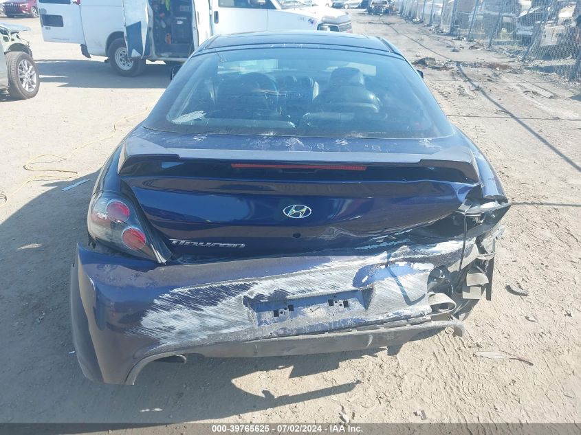 2007 Hyundai Tiburon Gt/Se/Gt Limited VIN: KMHHN66F07U239419 Lot: 39765625