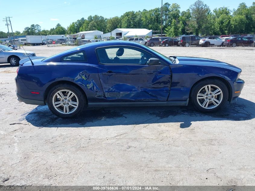 2012 Ford Mustang V6 VIN: 1ZVBP8AMXC5240360 Lot: 39765636