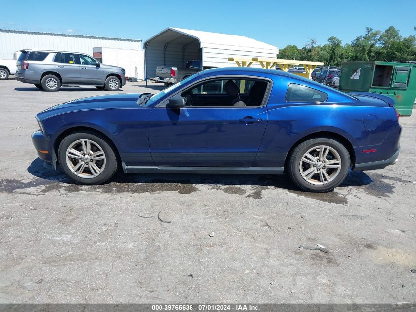 2012 Ford Mustang V6 VIN: 1ZVBP8AMXC5240360 Lot: 39765636