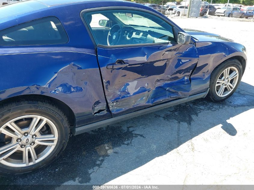 2012 Ford Mustang V6 VIN: 1ZVBP8AMXC5240360 Lot: 39765636