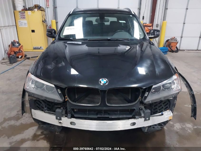 2013 BMW X3 xDrive28I VIN: 5UXWX9C50D0D05538 Lot: 39765642