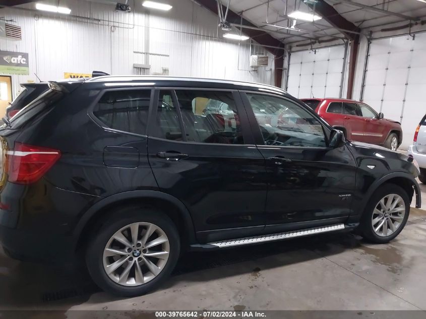 2013 BMW X3 xDrive28I VIN: 5UXWX9C50D0D05538 Lot: 39765642