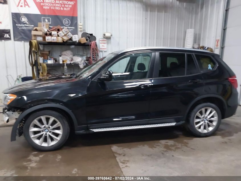 2013 BMW X3 xDrive28I VIN: 5UXWX9C50D0D05538 Lot: 39765642