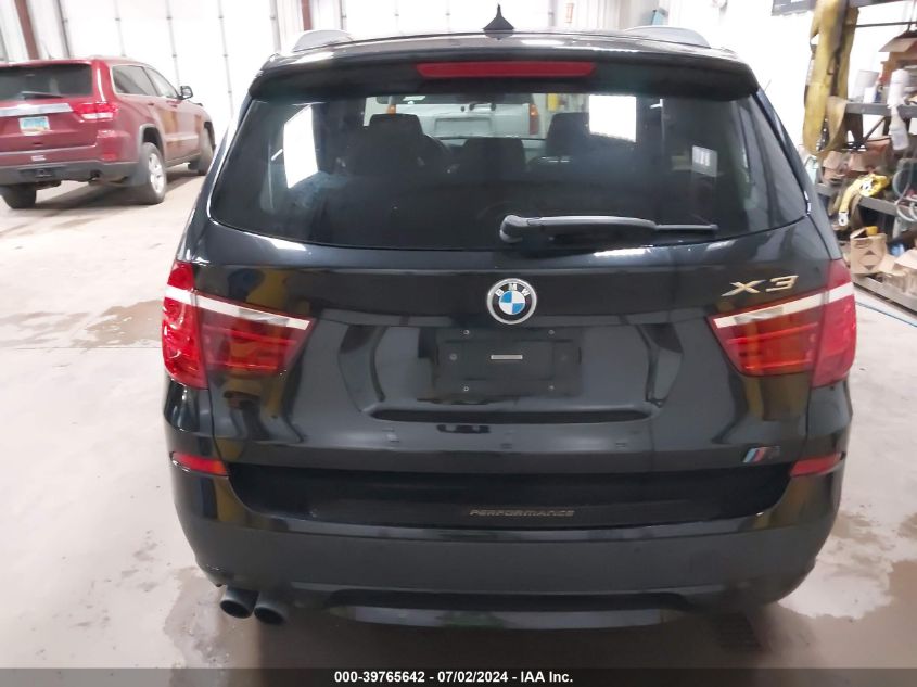 2013 BMW X3 xDrive28I VIN: 5UXWX9C50D0D05538 Lot: 39765642