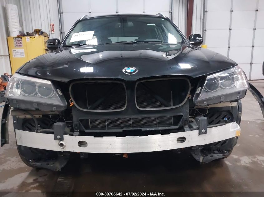 2013 BMW X3 xDrive28I VIN: 5UXWX9C50D0D05538 Lot: 39765642