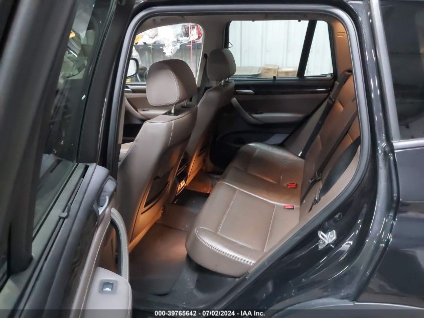 2013 BMW X3 xDrive28I VIN: 5UXWX9C50D0D05538 Lot: 39765642