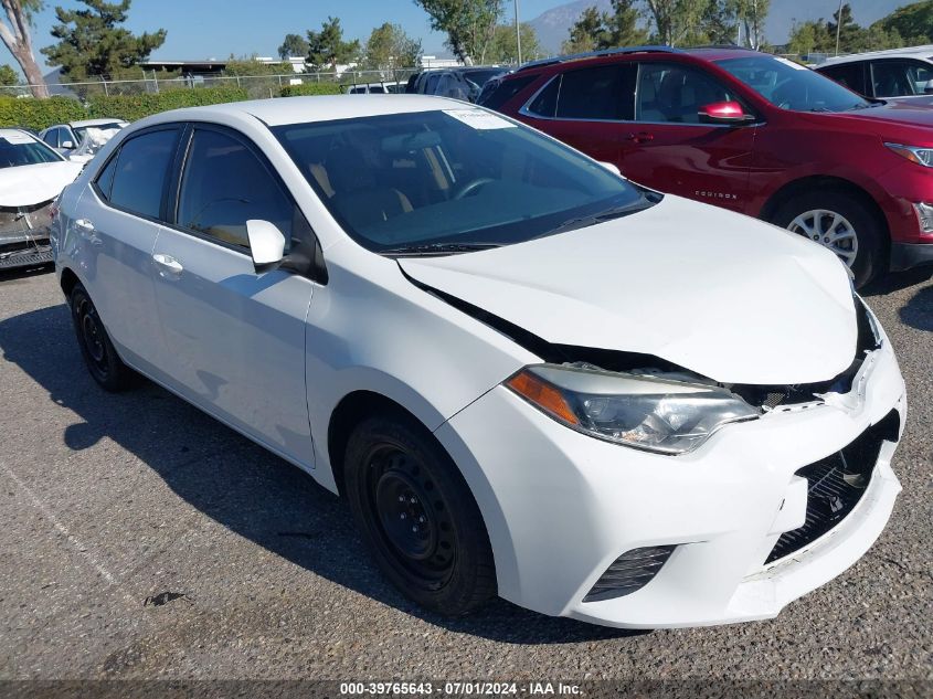 2015 TOYOTA COROLLA LE - 5YFBURHE5FP203336