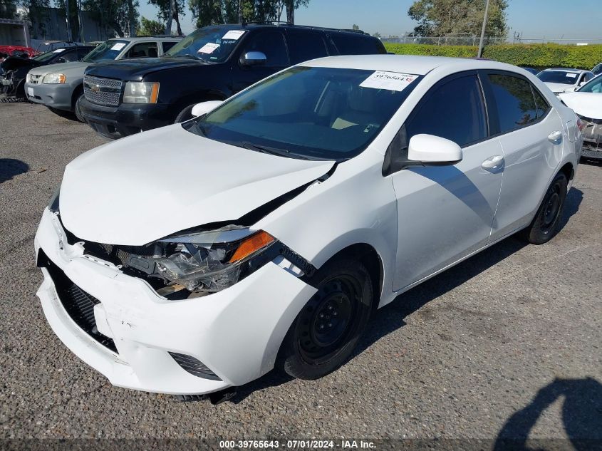 2015 Toyota Corolla Le VIN: 5YFBURHE5FP203336 Lot: 39765643