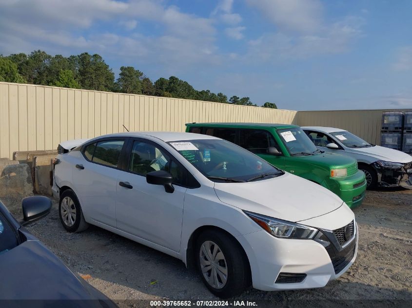 2020 Nissan Versa S Xtronic Cvt VIN: 3N1CN8DV3LL887235 Lot: 39765652