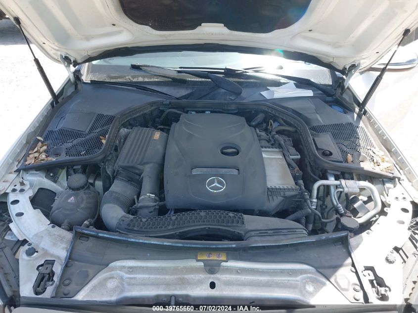 2017 Mercedes-Benz C 300 VIN: 55SWF4JB2HU230036 Lot: 39765660