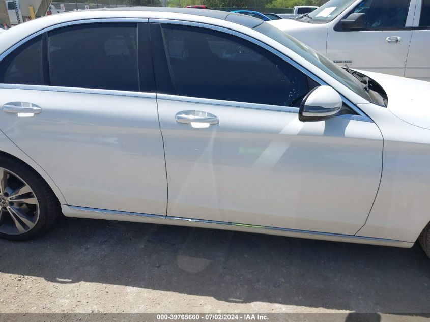 2017 Mercedes-Benz C 300 VIN: 55SWF4JB2HU230036 Lot: 39765660