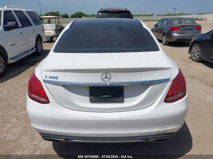 2017 Mercedes-Benz C 300 VIN: 55SWF4JB2HU230036 Lot: 39765660