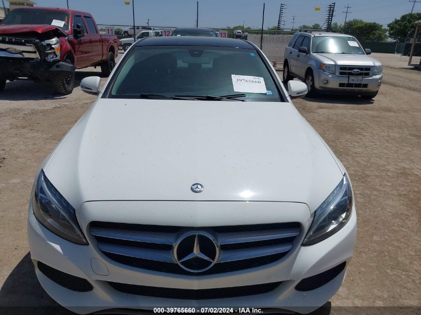 2017 Mercedes-Benz C 300 VIN: 55SWF4JB2HU230036 Lot: 39765660