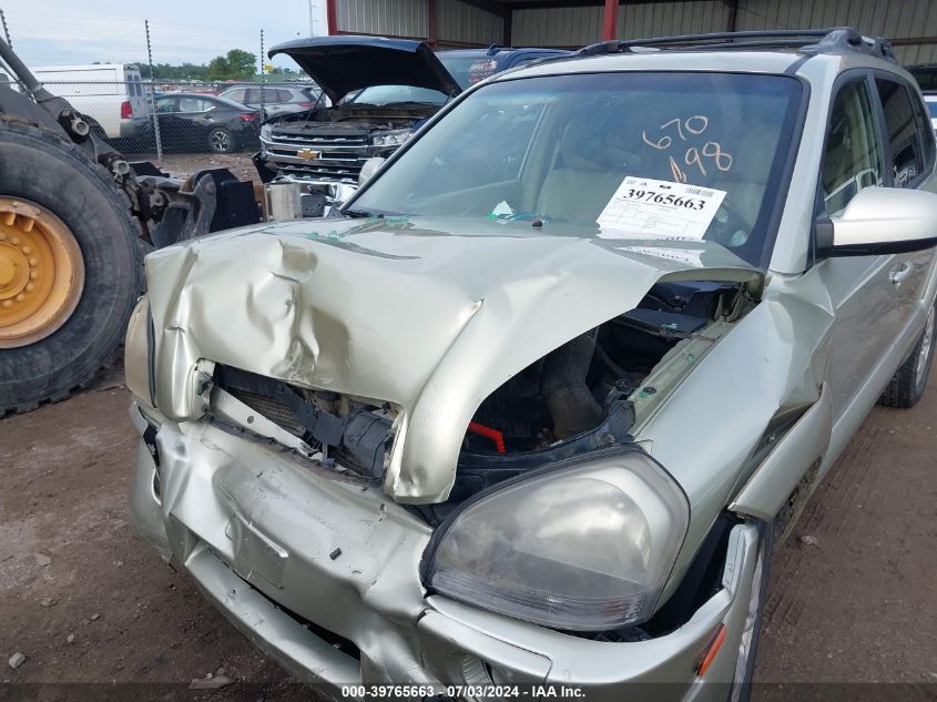 2007 Hyundai Tucson Se/Limited VIN: KM8JN72D57U480999 Lot: 39765663
