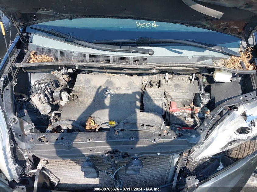 2013 Toyota Sienna Le V6 8 Passenger VIN: 5TDKK3DC3DS332896 Lot: 39765676