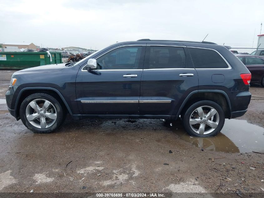 2012 Jeep Grand Cherokee Overland VIN: 1C4RJECG9CC281955 Lot: 39765695