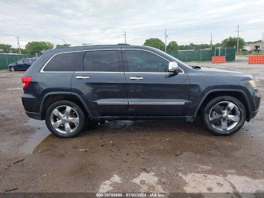 2012 Jeep Grand Cherokee Overland VIN: 1C4RJECG9CC281955 Lot: 39765695