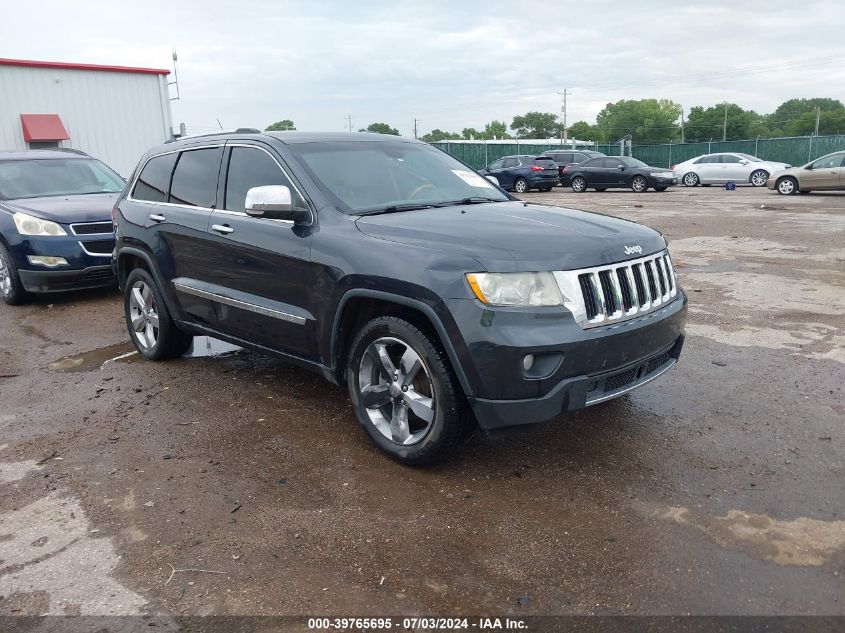 2012 Jeep Grand Cherokee Overland VIN: 1C4RJECG9CC281955 Lot: 39765695