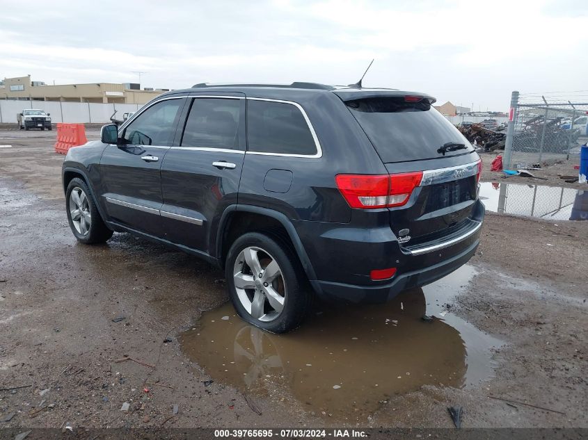 2012 Jeep Grand Cherokee Overland VIN: 1C4RJECG9CC281955 Lot: 39765695