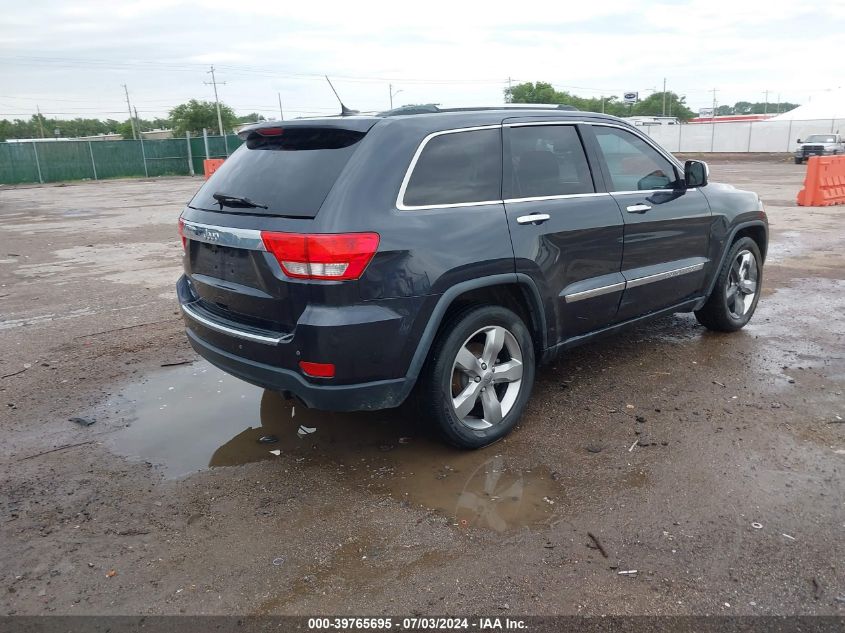 2012 Jeep Grand Cherokee Overland VIN: 1C4RJECG9CC281955 Lot: 39765695