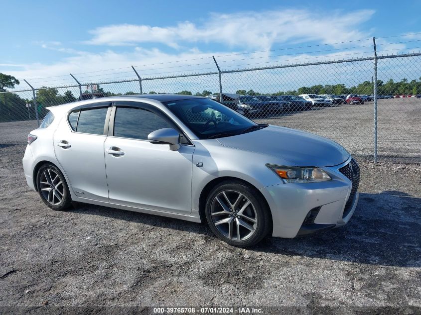 2014 Lexus Ct 200H VIN: JTHKD5BH0E2174285 Lot: 39765708