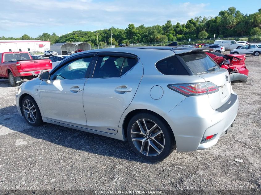 2014 Lexus Ct 200H VIN: JTHKD5BH0E2174285 Lot: 39765708