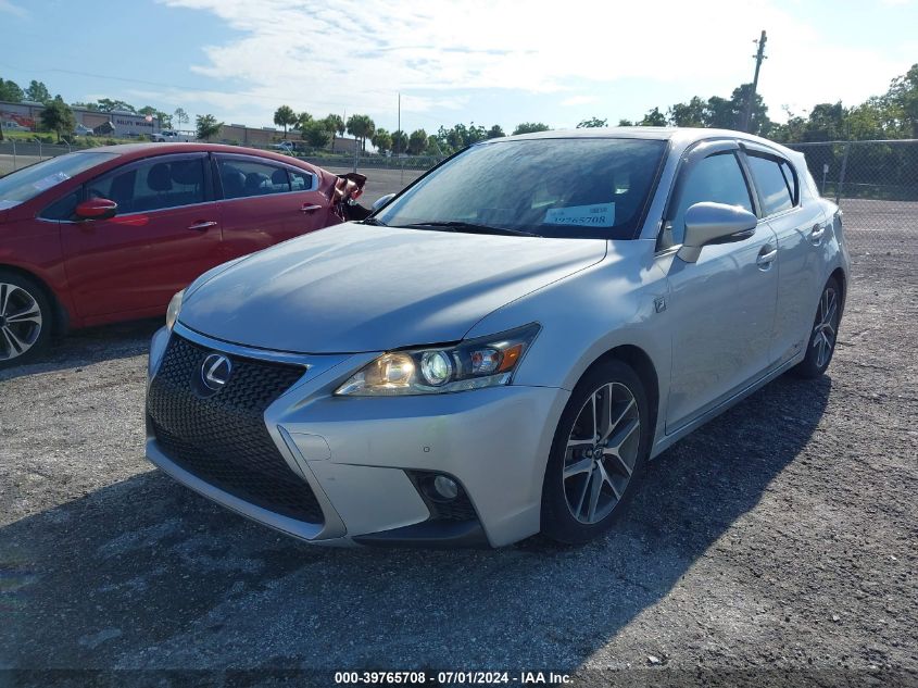 JTHKD5BH0E2174285 | 2014 LEXUS CT 200H