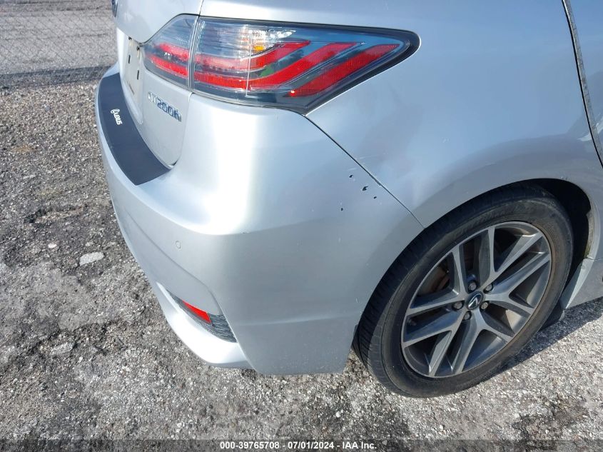 2014 Lexus Ct 200H VIN: JTHKD5BH0E2174285 Lot: 39765708