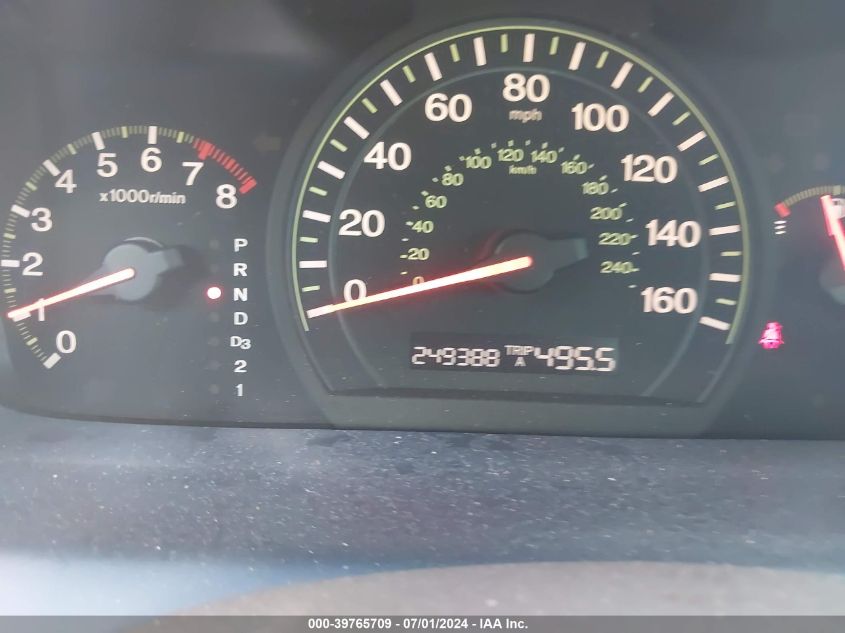 2005 Honda Accord 3.0 Lx VIN: 1HGCM66345A055981 Lot: 39765709