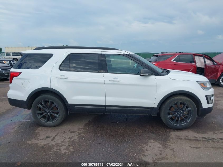 2017 Ford Explorer Xlt VIN: 1FM5K8D88HGB78106 Lot: 39765718