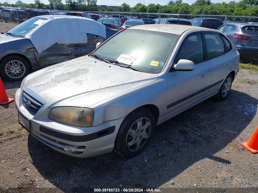 2005 Hyundai Elantra Gls/Gt VIN: KMHDN56D65U144917 Lot: 39765723