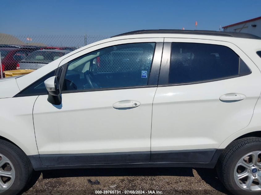 2020 Ford Ecosport Se VIN: MAJ6S3GL6LC345015 Lot: 39765731