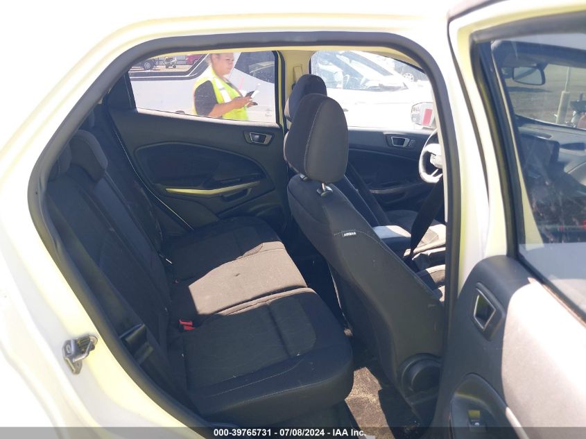 2020 Ford Ecosport Se VIN: MAJ6S3GL6LC345015 Lot: 39765731