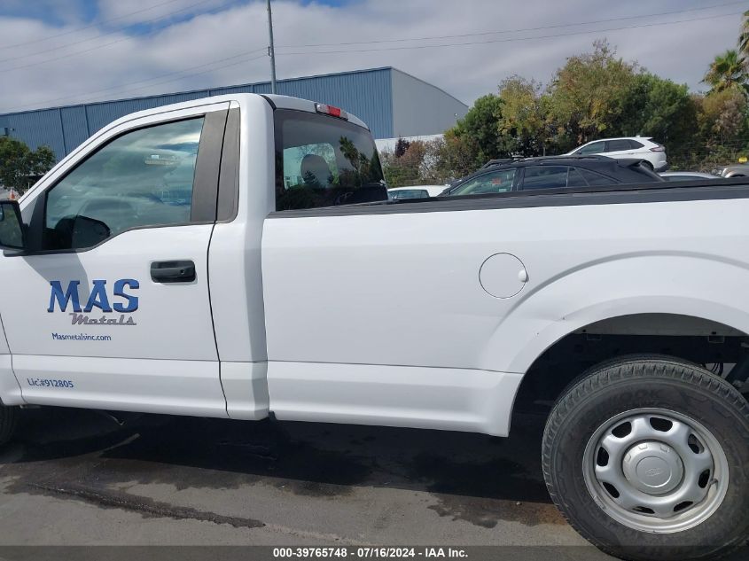 2019 Ford F150 VIN: 1FTMF1CB1KKE22711 Lot: 39765748