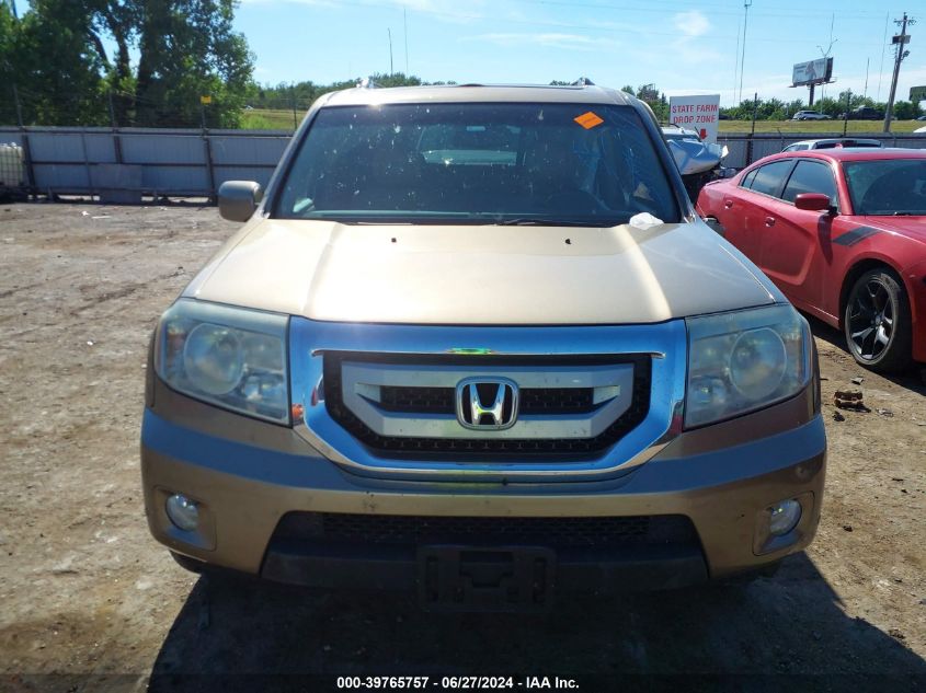 2011 Honda Pilot Touring VIN: 5FNYF3H93BB045699 Lot: 39765757