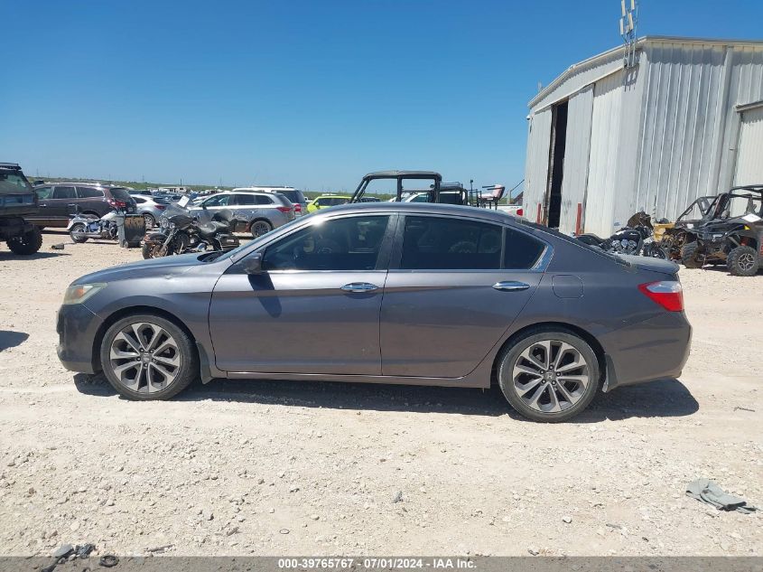 1HGCR2F59FA110986 2015 Honda Accord Sport