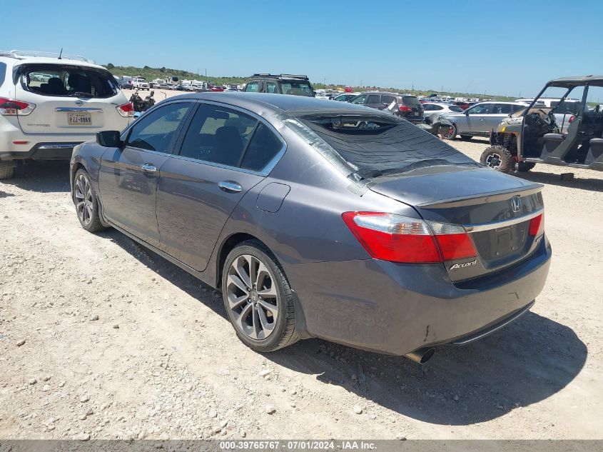 1HGCR2F59FA110986 2015 Honda Accord Sport