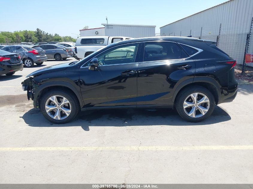 2017 Lexus Nx 200T VIN: JTJYARBZ6H2078165 Lot: 39765780