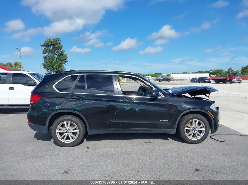 2015 BMW X5 Sdrive35I VIN: 5UXKR2C52F0H40838 Lot: 39765795