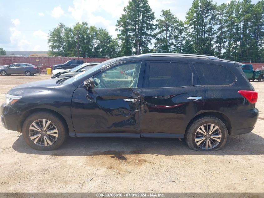 2018 Nissan Pathfinder Sl VIN: 5N1DR2MN0JC616608 Lot: 39765810