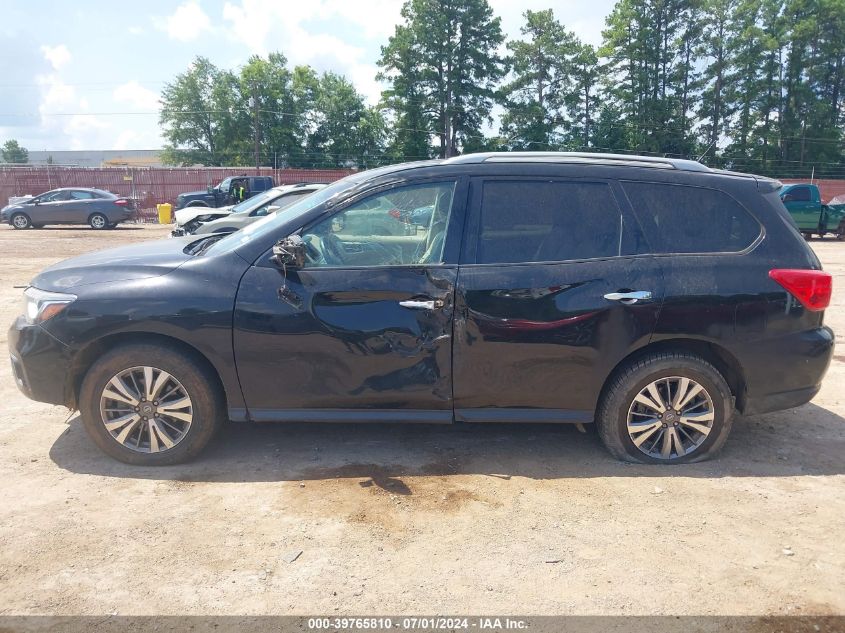 2018 Nissan Pathfinder Sl VIN: 5N1DR2MN0JC616608 Lot: 39765810