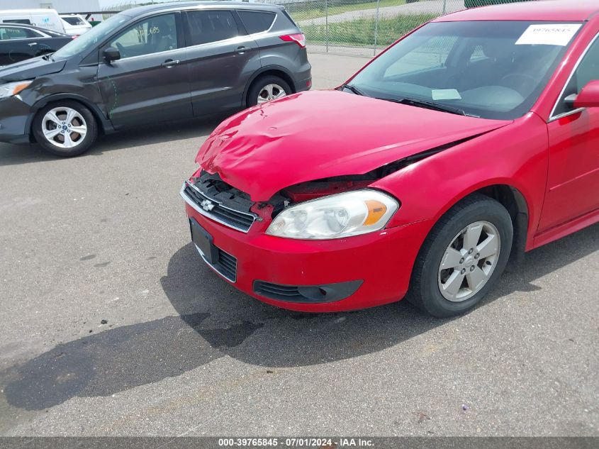 2010 Chevrolet Impala Lt VIN: 2G1WB5ENXA1252150 Lot: 39765845